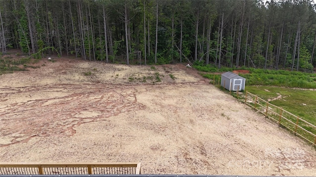 108 Big Hill Rd, Lawndale, NC 28090 - view of street with a forest view