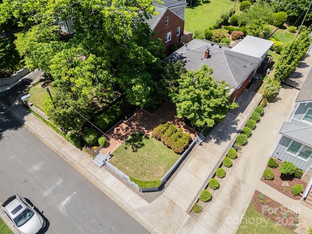 2125 Chatham Ave, Charlotte, NC 28205 - drone / aerial view