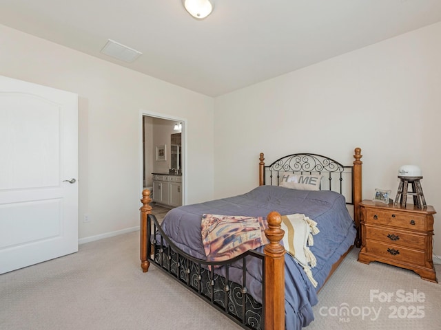 1026 Kirby Dr, Fort Mill, SC 29715 - carpeted bedroom featuring baseboards and ensuite bathroom