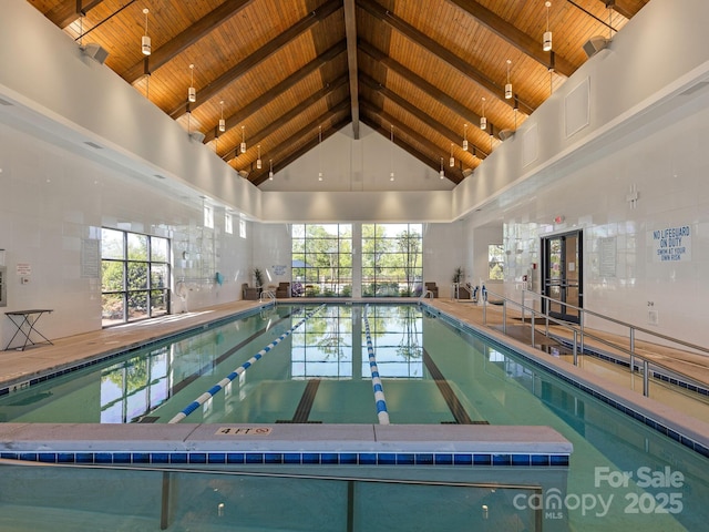 1026 Kirby Dr, Fort Mill, SC 29715 - view of indoor pool