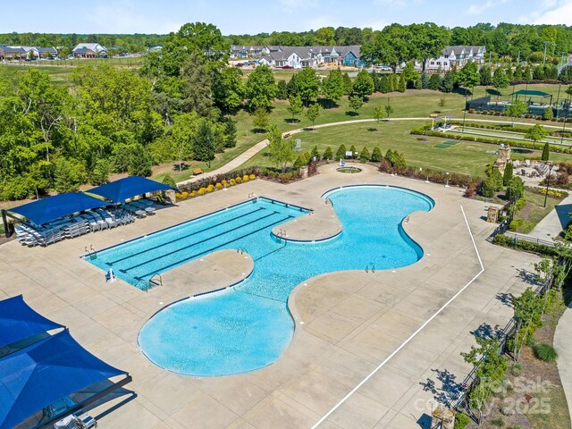 1026 Kirby Dr, Fort Mill, SC 29715 - community pool featuring view of scattered trees