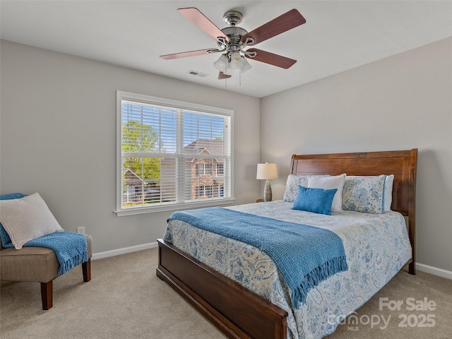 3 Holmes Ln, Arden, NC 28704 - bedroom with baseboards, visible vents, and carpet flooring