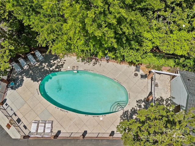 drone / aerial view