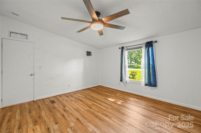 1005 Caldon Dr, Stanley, NC 28164 - spare room with a ceiling fan and light wood-style flooring