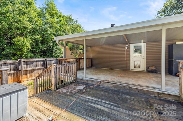 1005 Caldon Dr, Stanley, NC 28164 - view of deck