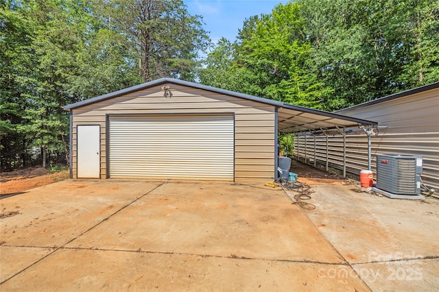 1005 Caldon Dr, Stanley, NC 28164 - garage with a garage and concrete driveway