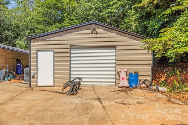 1005 Caldon Dr, Stanley, NC 28164 - detached garage featuring driveway