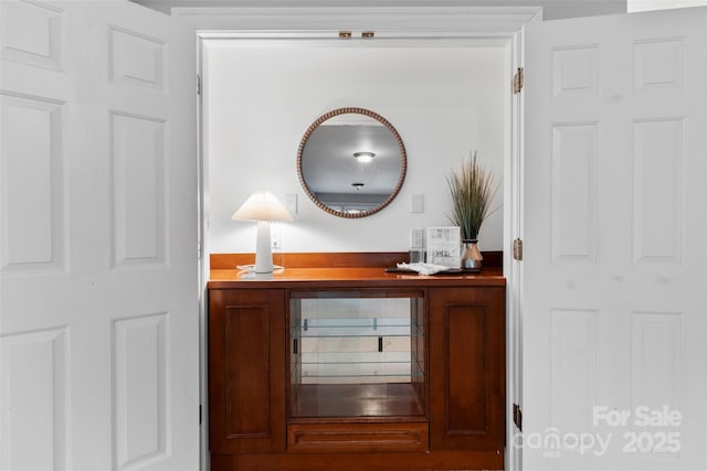 view of room details