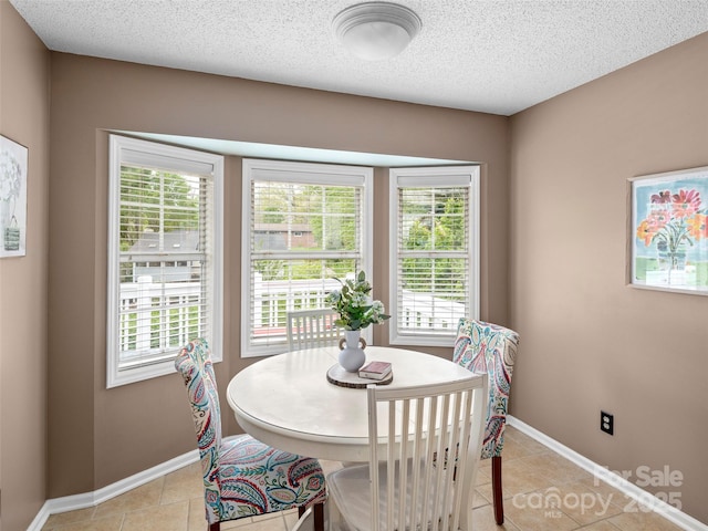 103 Higgins Rd, Fletcher, NC 28732 - dining area with baseboards, light tile patterned floors, and plenty of natural light