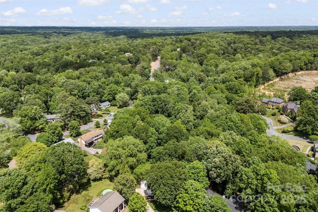 200 Kimrod Ln, Charlotte, NC 28270 - bird's eye view of a heavily wooded area