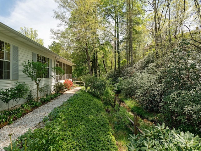 view of yard