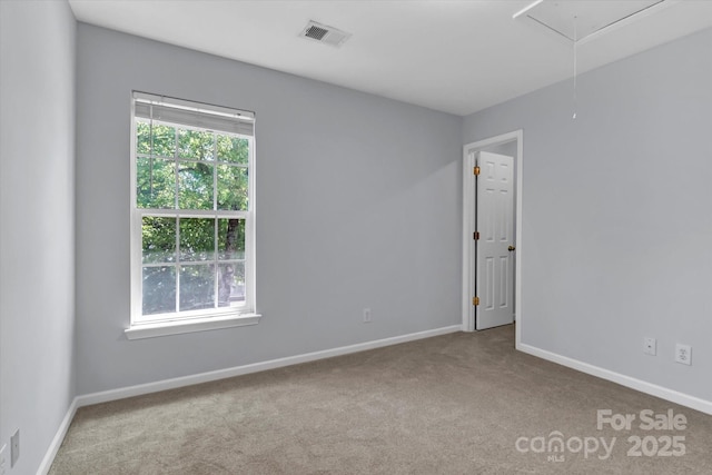 1218 Faversham Ln, Rock Hill, SC 29730 - carpeted spare room with attic access and baseboards