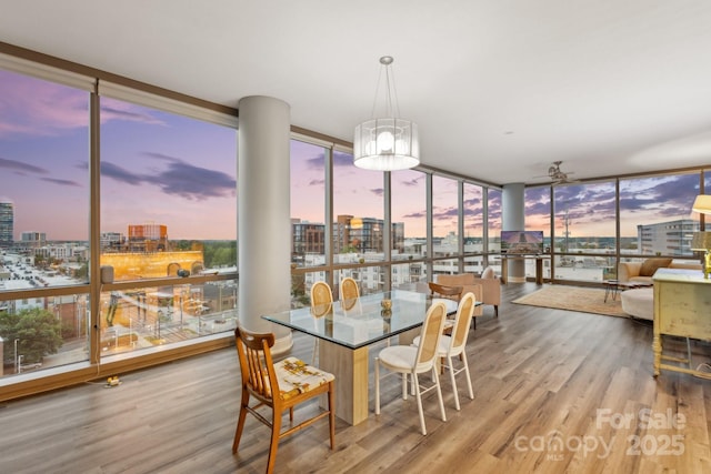 315 Arlington Ave Unit 1104, Charlotte, NC 28203 - sunroom featuring a city view