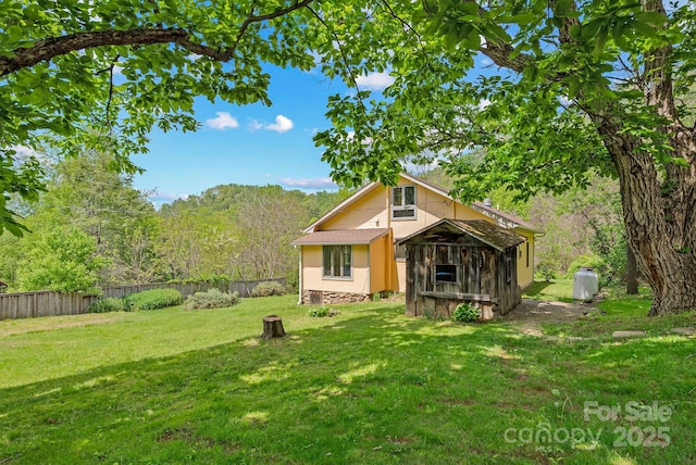 443 Ox Creek Rd, Weaverville, NC 28787 - view of rear view of house