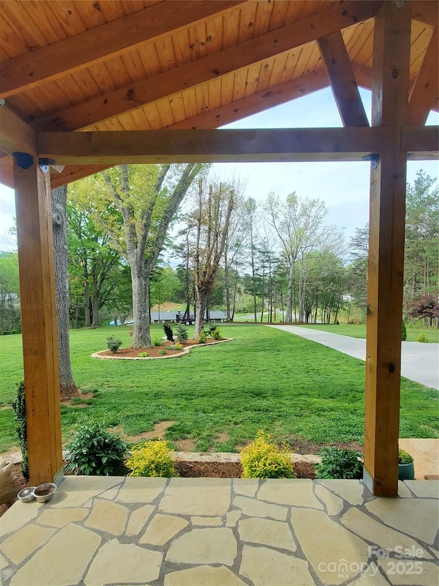 view of patio