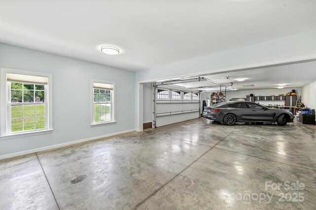 3009 Brooks Mill Ln, Wingate, NC 28174 - garage with baseboards