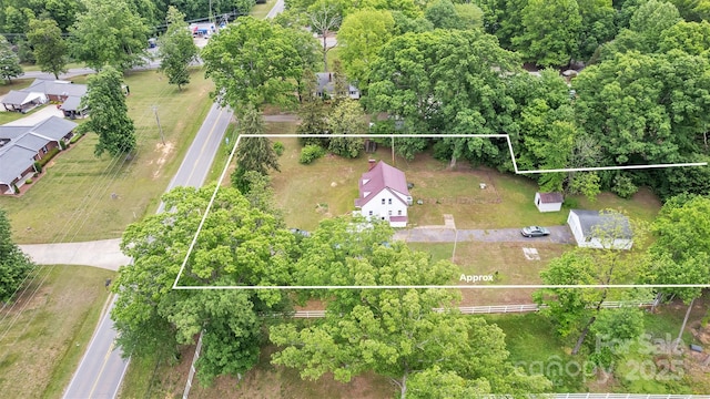 drone / aerial view