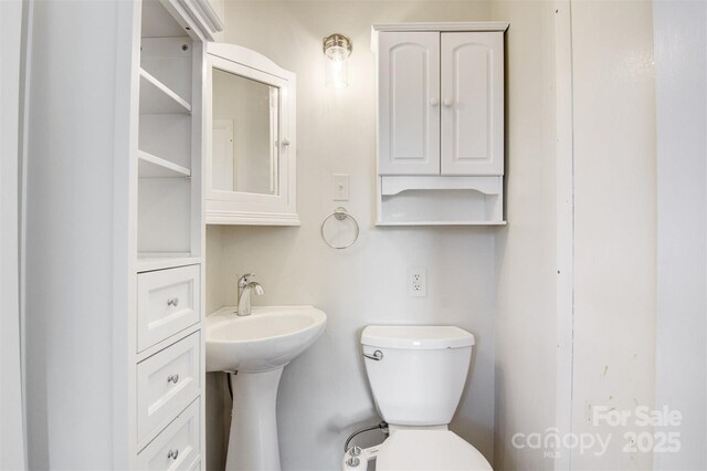 bathroom with toilet