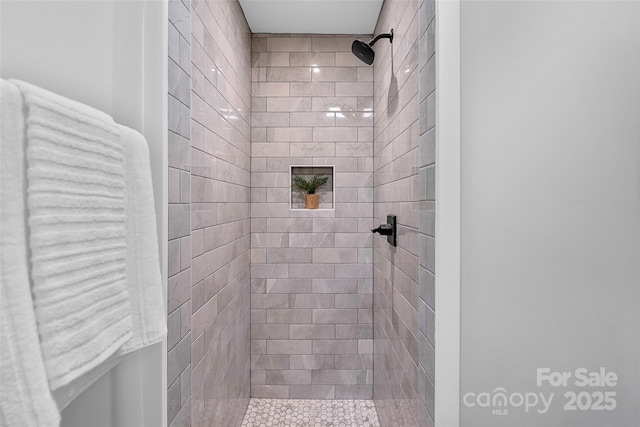 75 White Pine Dr, Fletcher, NC 28732 - full bathroom with a tile shower