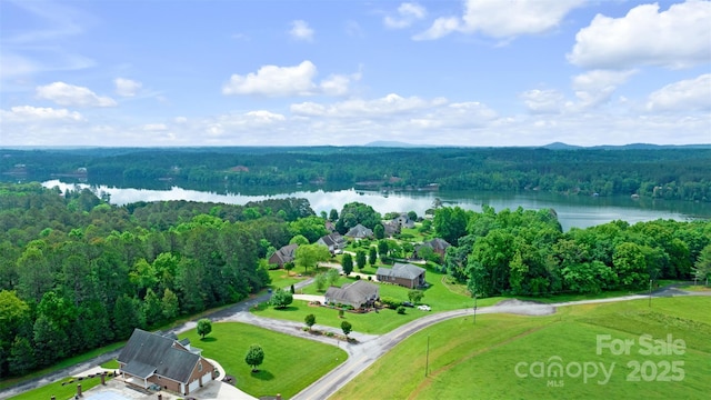 5507 Land Harbour Dr, Granite Falls, NC 28630 - aerial view of a forest and a large body of water