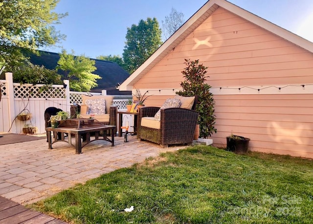 240 Faust Rd, Davidson, NC 28036 - view of yard featuring a patio