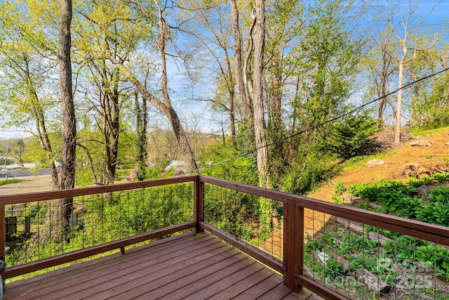 view of deck
