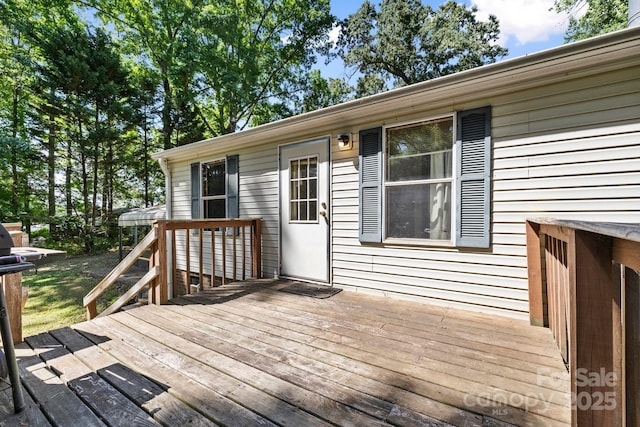 3317 Treyburn Dr, Midland, NC 28107 - view of deck