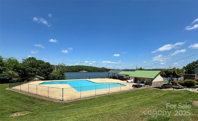 204 Millwheel Ln, Mount Gilead, NC 27306 - view of swimming pool featuring a patio area