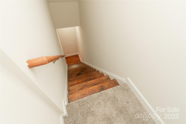 4410 Laurel Twig Ct, Charlotte, NC 28215 - stairs with baseboards