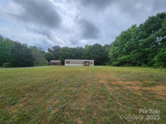 544 Bentley Rd, Shelby, NC 28152 - view of yard with a forest view