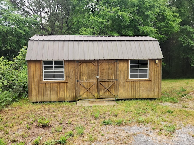544 Bentley Rd, Shelby, NC 28152 - view of shed with a view of trees