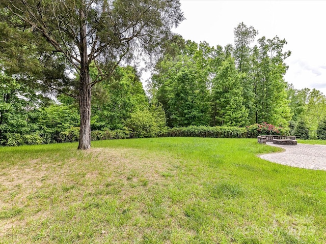 2369 Baxter Pl SE, Concord, NC 28025 - view of yard with a forest view