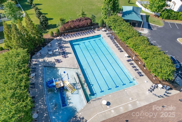 11008 Round Rock Rd, Charlotte, NC 28277 - bird's eye view
