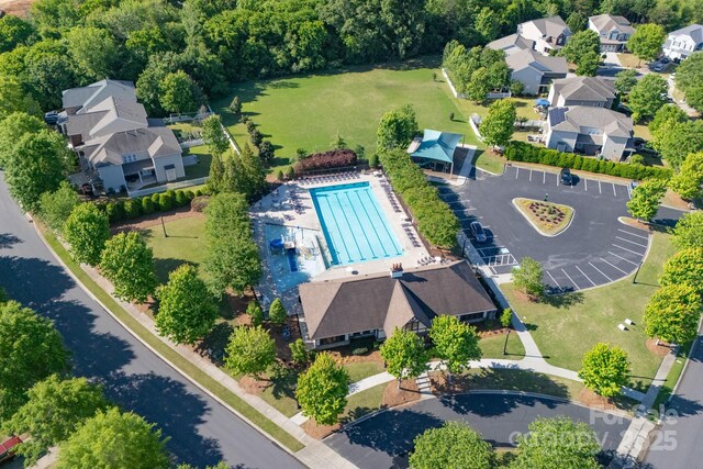 11008 Round Rock Rd, Charlotte, NC 28277 - birds eye view of property