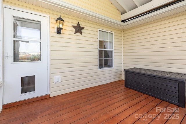 206 Summey Barker Dr, Dallas, NC 28034 - view of wooden deck