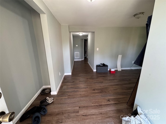 1010 Tennessee St, Kannapolis, NC 28083 - hall with wood finished floors and baseboards