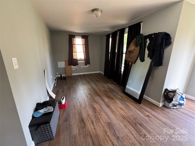 1010 Tennessee St, Kannapolis, NC 28083 - entryway with wood finished floors and baseboards