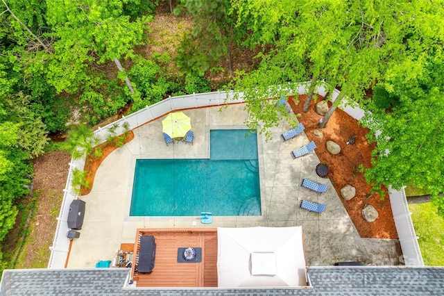 bird's eye view