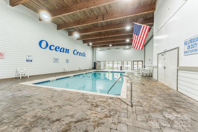 415 Ocean Creek Dr N Unit 2330, Myrtle Beach, SC 29572 - view of indoor community pool