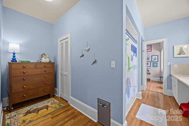 100 Poplar Spring Trl, Hendersonville, NC 28739 - bedroom with a closet and light wood-style floors