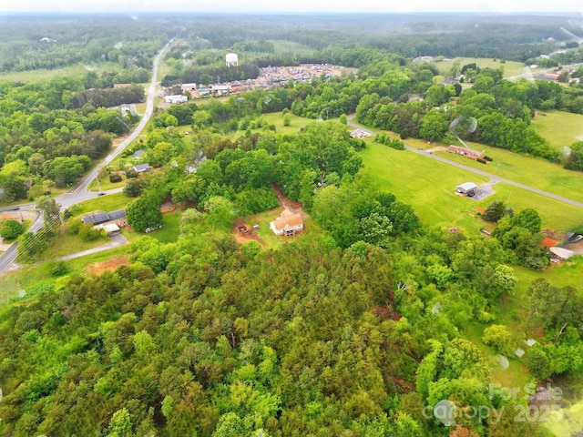 aerial view with a view of trees