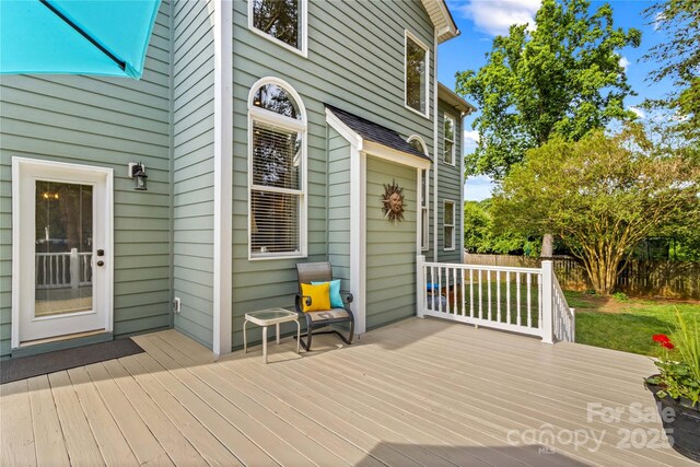 7923 Mountain Shore Dr, Sherrills Ford, NC 28673 - view of deck