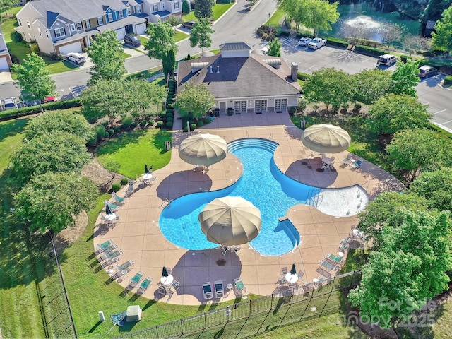 bird's eye view