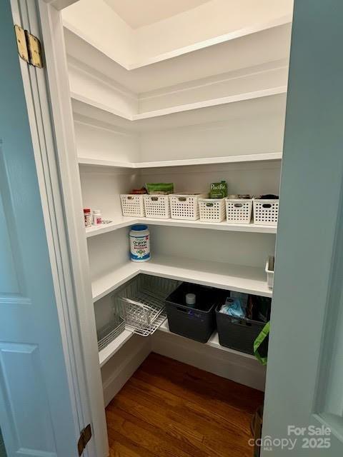 view of pantry
