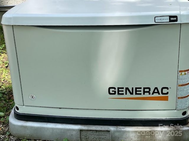 exterior view of a power unit