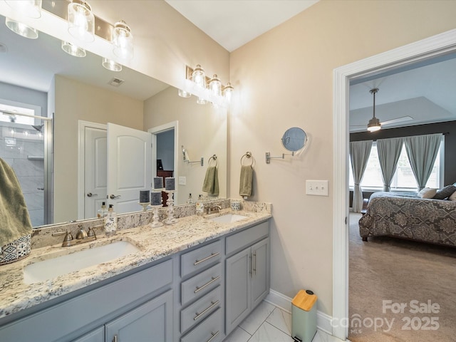 1149 Mayapple Way, Belmont, NC 28012 - ensuite bathroom with ensuite bathroom, a sink, double vanity, and baseboards