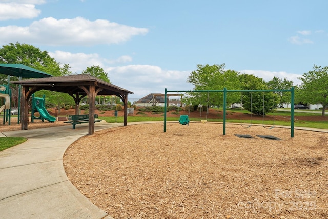 view of home's community featuring playground community