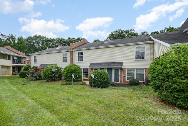 4609 Coronado Dr Unit N, Charlotte, NC 28212 - back of property with a yard and brick siding