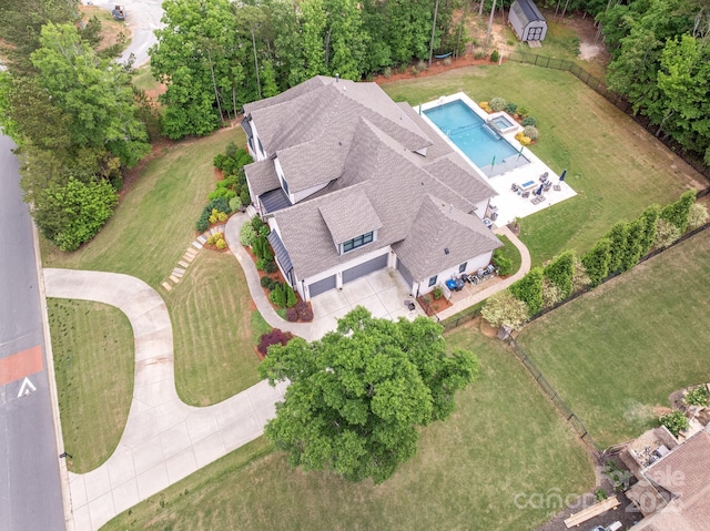 bird's eye view