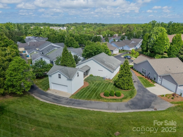 13360 Old Compton Ct, Pineville, NC 28134 - birds eye view of property with a residential view